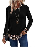 Cheetah Trim Long Sleeve